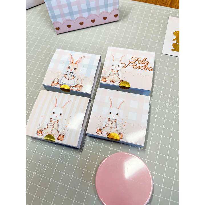 Arquivo de Corte Páscoa Mimos Coelhinhos Arquivo editável 9
