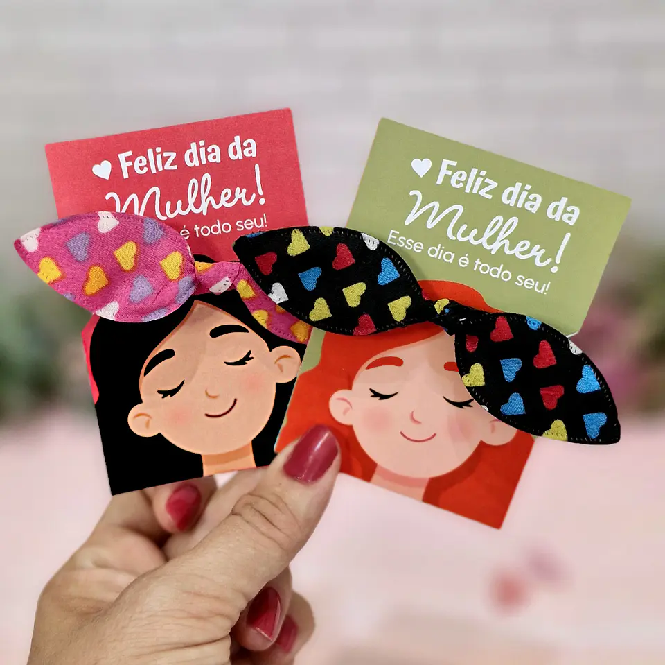 Arquivo Tags Elastico Xuxinha Dia da Mulher Kit Digital em Pdf e Png 1