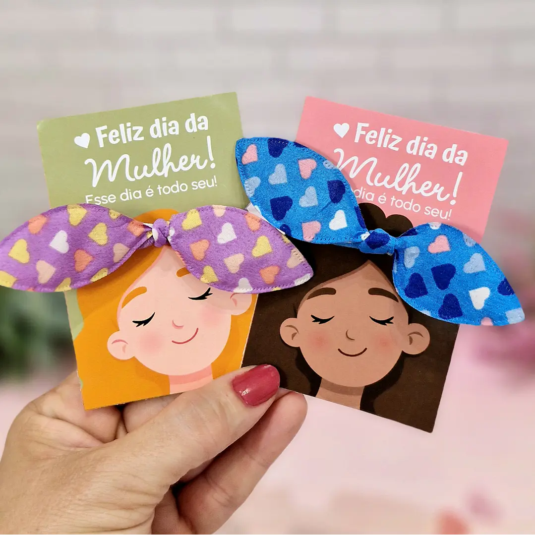 Arquivo Tags Elastico Xuxinha Dia da Mulher Kit Digital em Pdf e Png 2