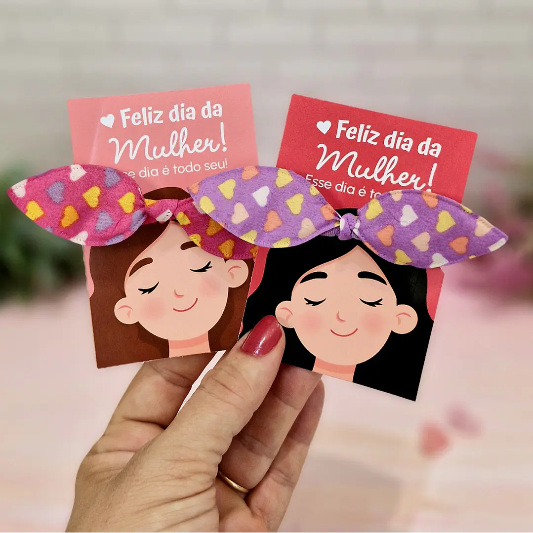 Arquivo Tags Elastico Xuxinha Dia da Mulher Kit Digital em Pdf e Png 3