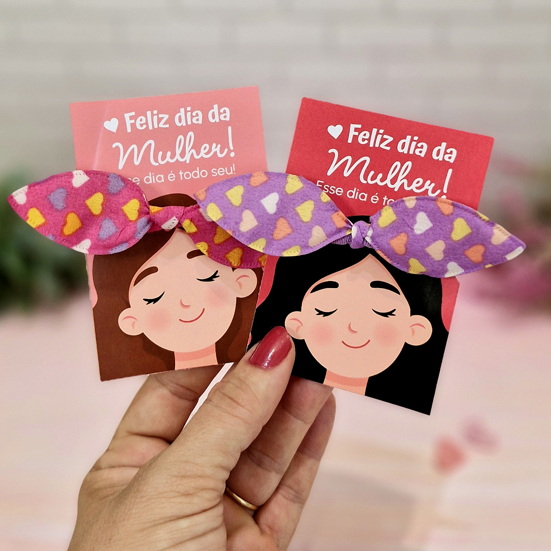 Arquivo Tags Elastico Xuxinha Dia da Mulher Kit Digital em Pdf e Png 3