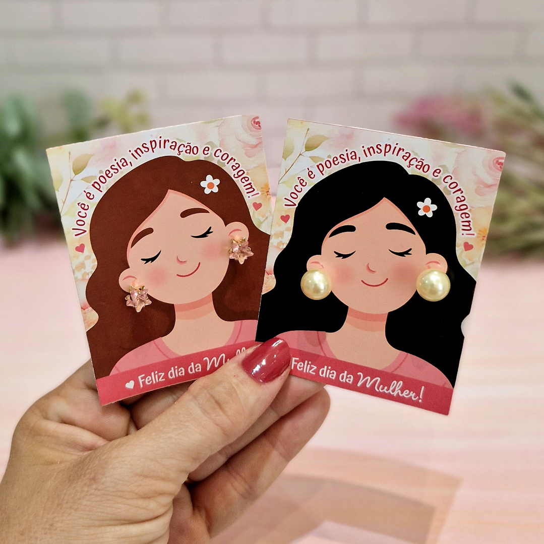 Arquivo Tags Brinco Dia da Mulher Kit Digital em Pdf e Png 2