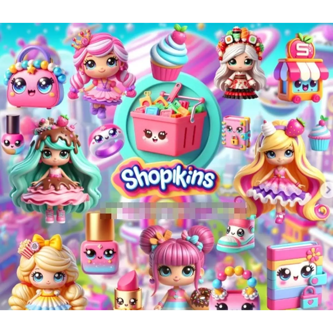 Kit Digital Shopkins em Png 1