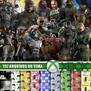 Kit Digital X-Box em Png 