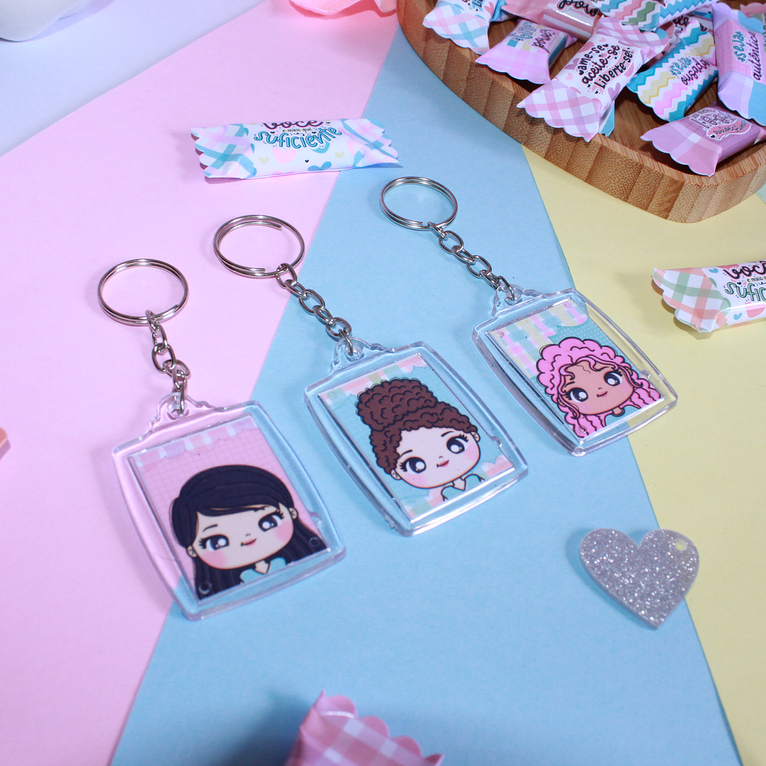 Arquivos Chaveiro acrílico Dia da Mulher Kit Digital Pdf e Png 9