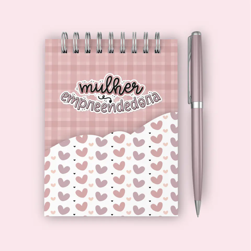 Arquivos Bloquinho A6 Dia da Mulher Kit Digital Pdf e Png 11