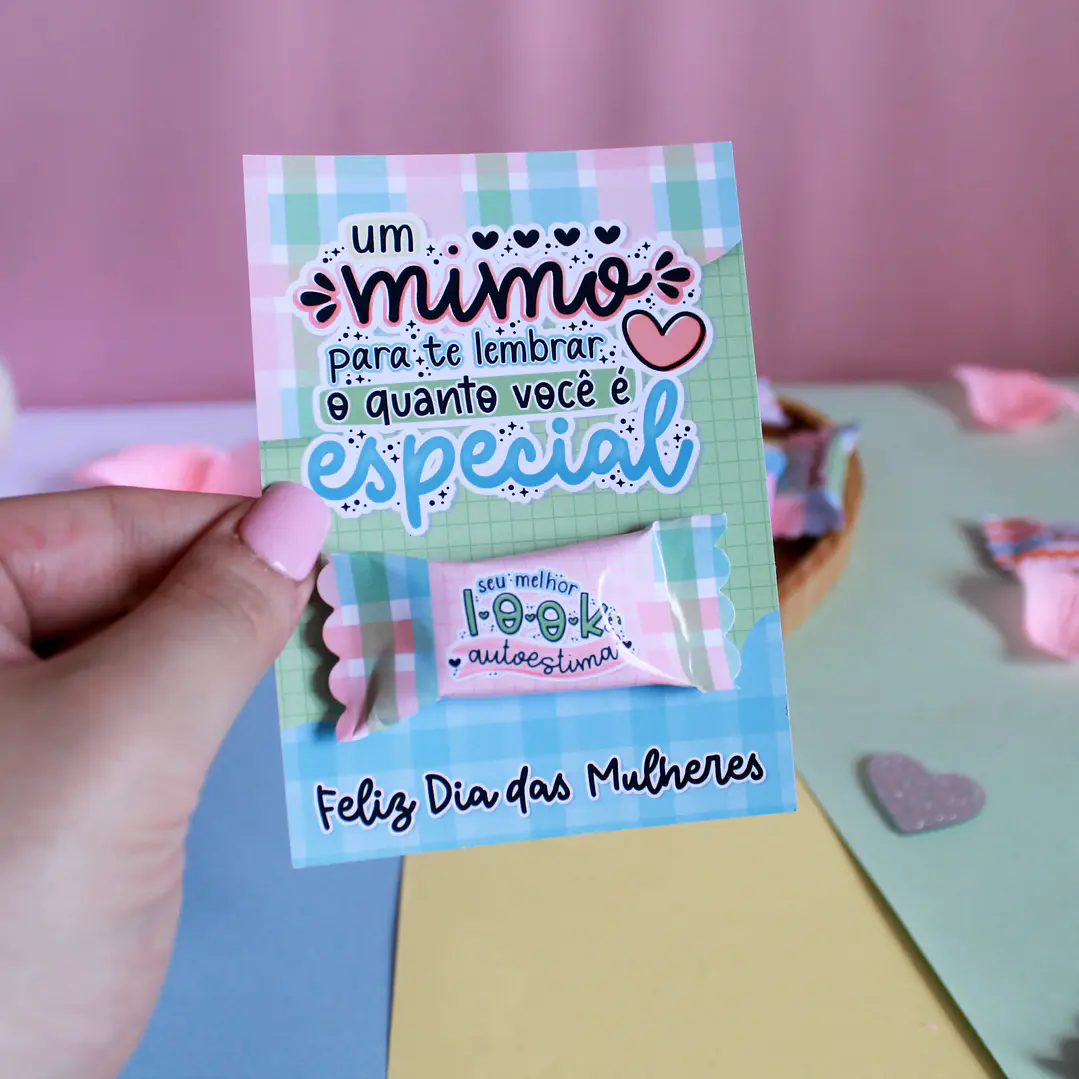 Arquivos Balinhas com card Dia da Mulher Kit Digital Pdf e Png 3