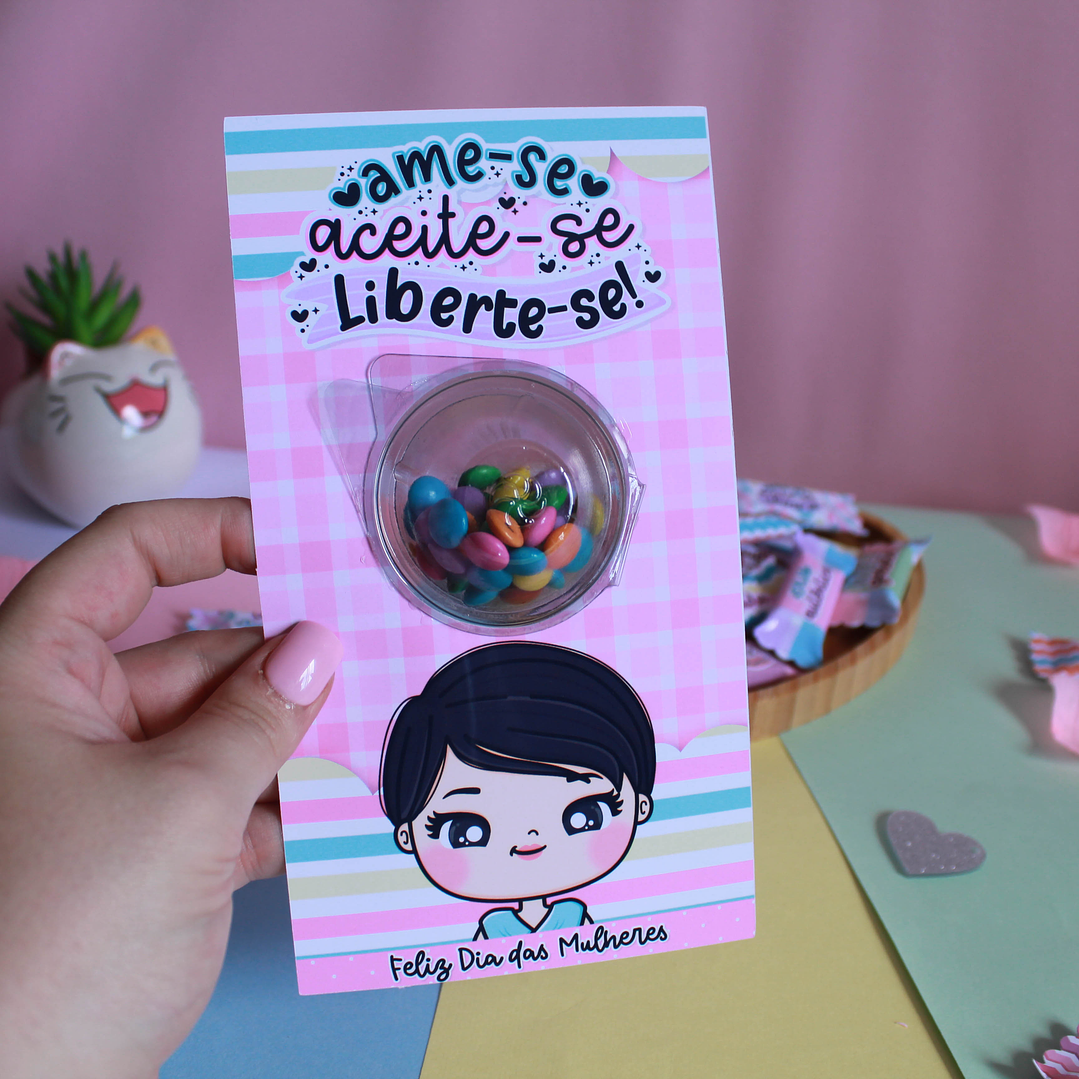 Arquivos Card para blister Dia da Mulher Kit Digital Pdf e Png 2