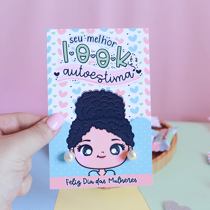 Arquivos Card para brinco Dia da Mulher Kit Digital Pdf e Png 13