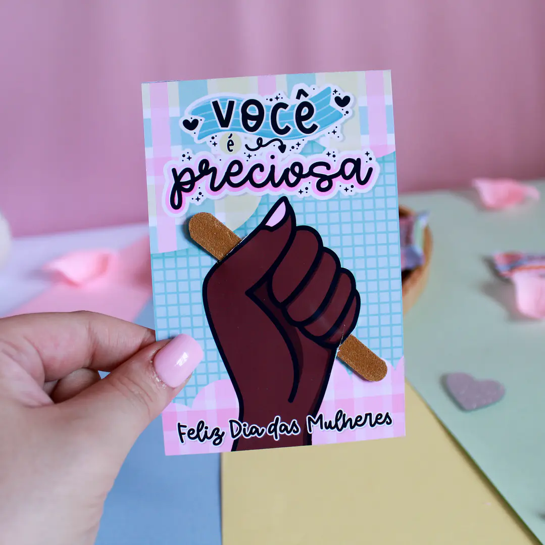 Arquivos Card lixa de unha Dia da Mulher Kit Digital Pdf e Png 2