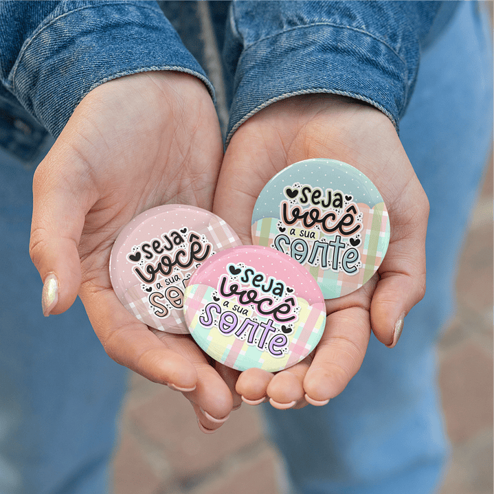 Arquivos Bottons Dia da Mulher Kit Digital Pdf e Png 2