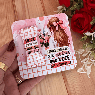 Arquivo Card Adesivos Manteiga Bala Xuxinha Máscara Dia da Mulher Kit Digital em Studio Pdf e Png