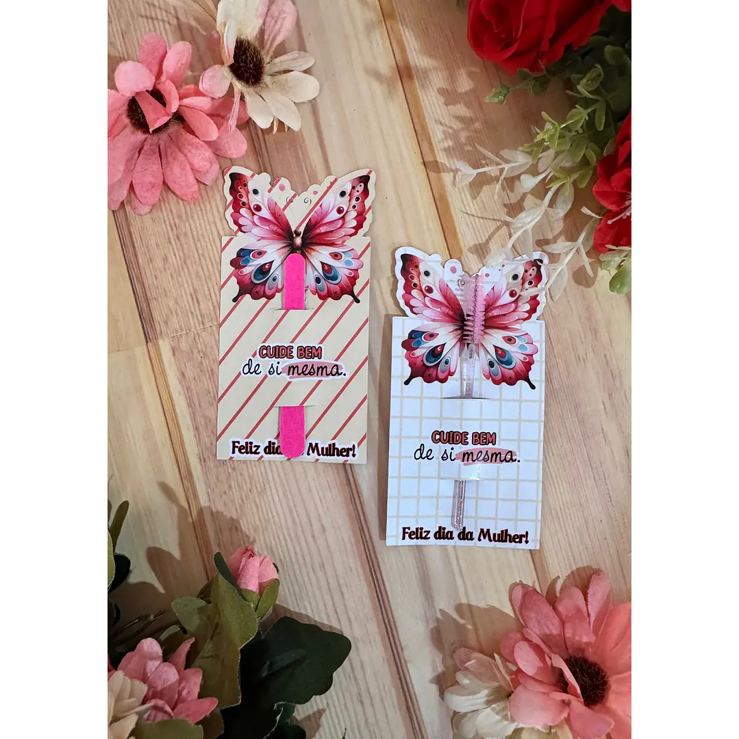 Arquivo Card Adesivos Manteiga Bala Xuxinha Máscara Dia da Mulher Kit Digital em Studio Pdf e Png 3