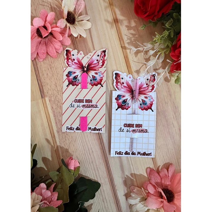 Arquivo Card Adesivos Manteiga Bala Xuxinha Máscara Dia da Mulher Kit Digital em Studio Pdf e Png 3