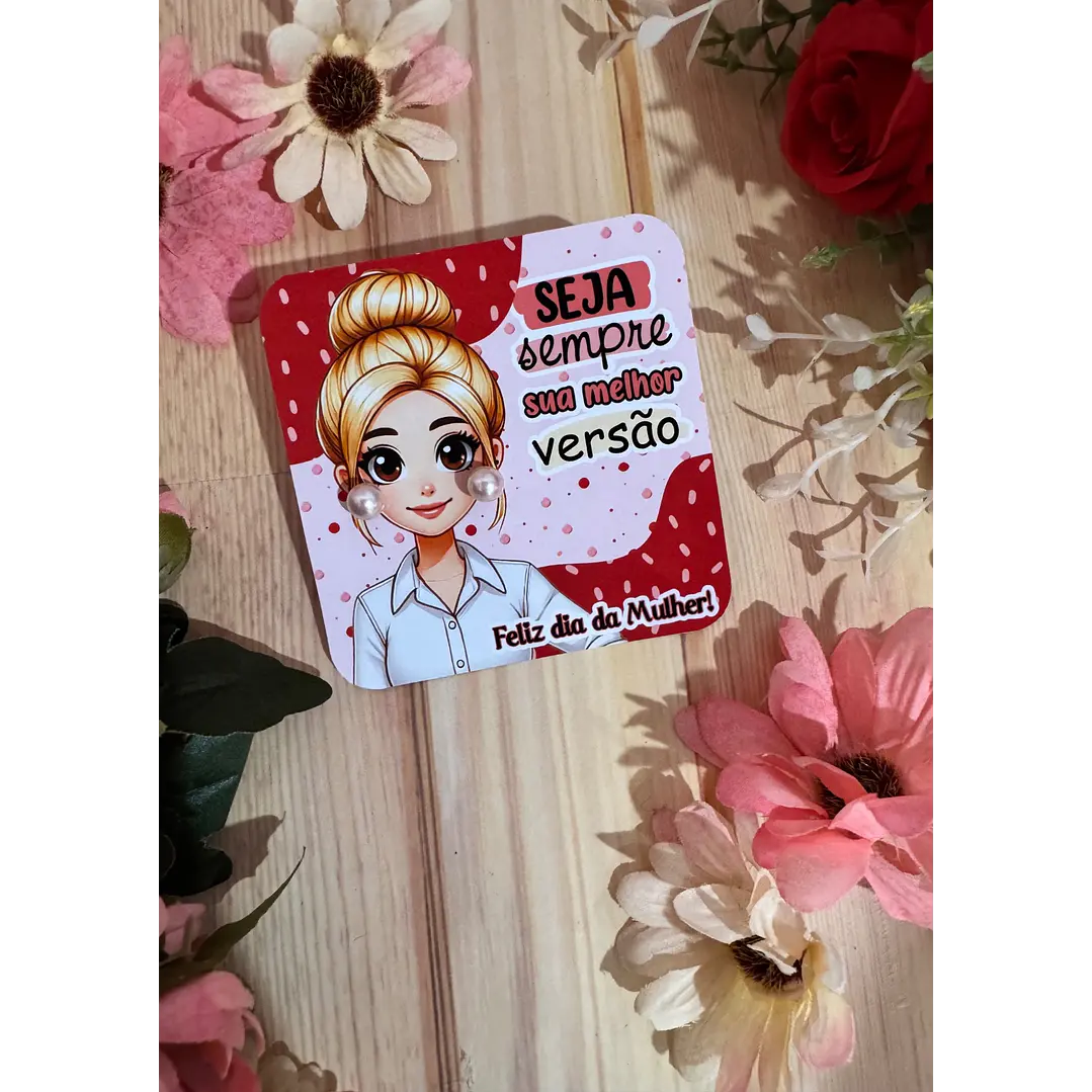 Arquivo Card Adesivos Manteiga Bala Xuxinha Máscara Dia da Mulher Kit Digital em Studio Pdf e Png 5