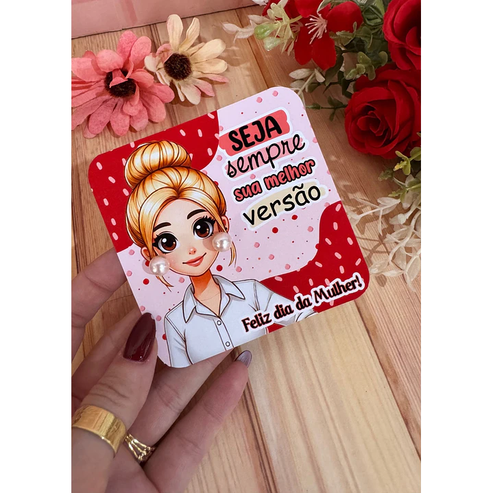Arquivo Card Adesivos Manteiga Bala Xuxinha Máscara Dia da Mulher Kit Digital em Studio Pdf e Png 7