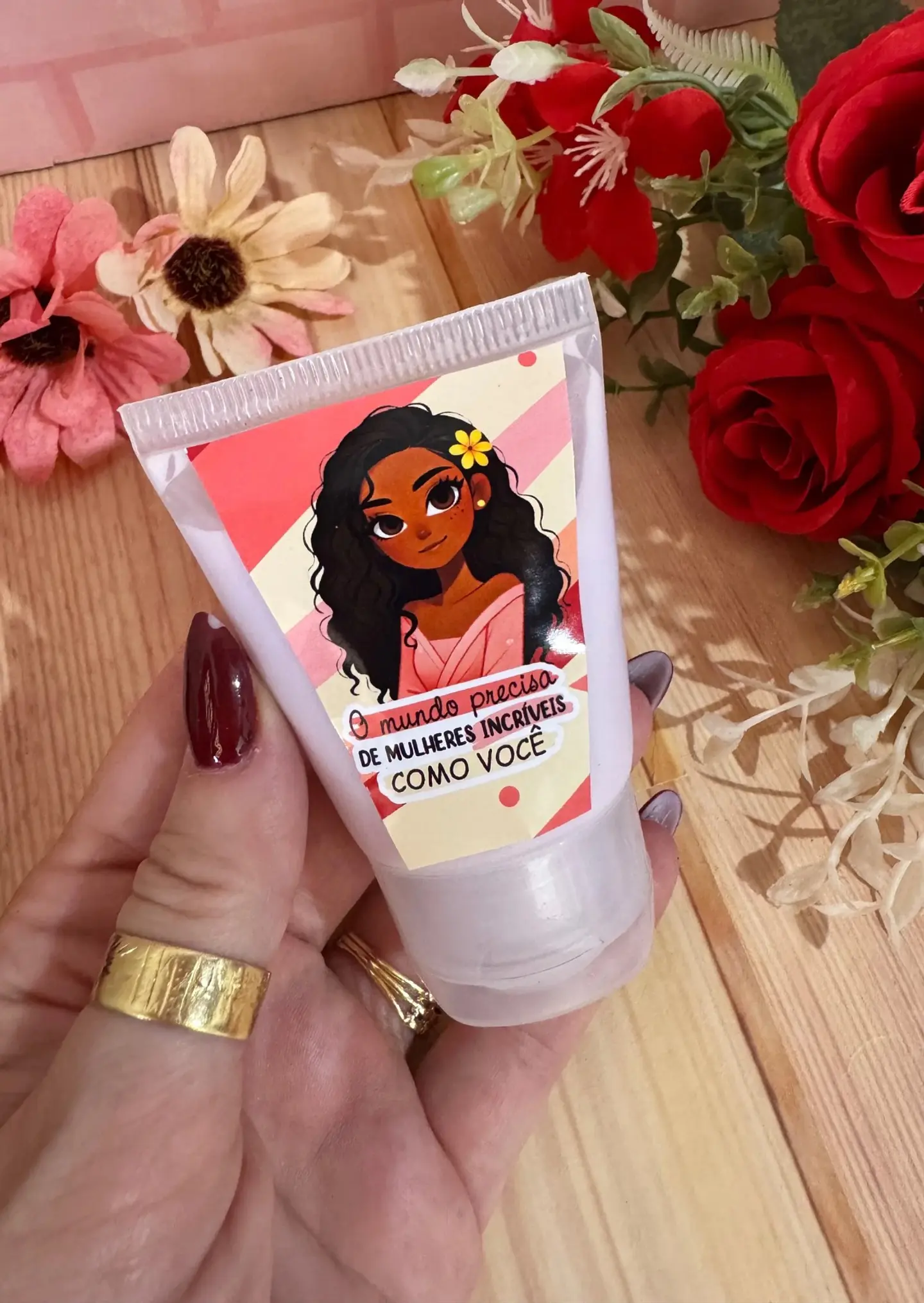 Arquivo Chaveiro Bisnaga 30 ml na Caixinha Dia da Mulher Kit Digital em Studio Pdf e Png 3