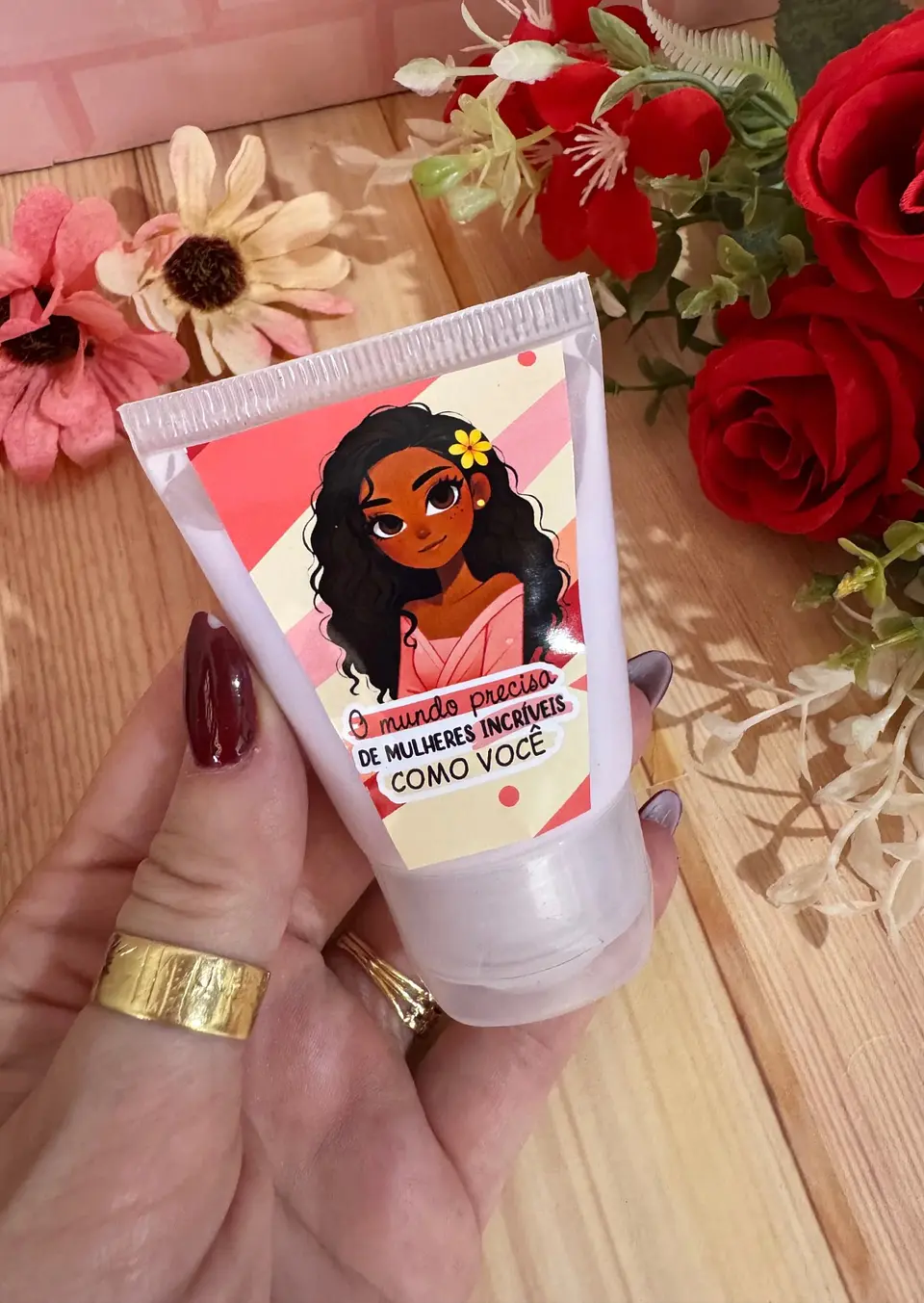 Arquivo Chaveiro Bisnaga 30 ml na Caixinha Dia da Mulher Kit Digital em Studio Pdf e Png 3