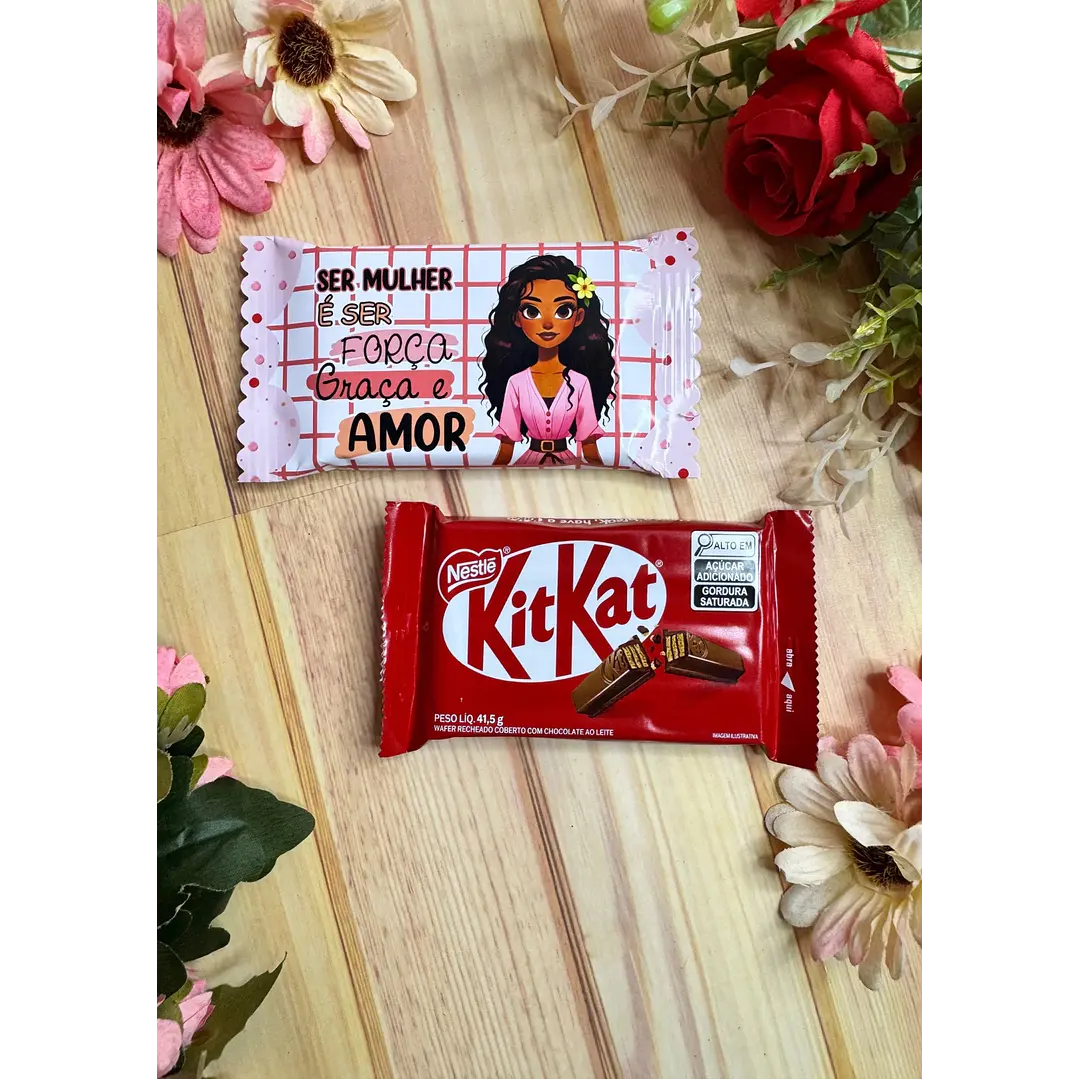 Arquivo Kit Kat Dia da Mulher Kit Digital em Studio Pdf e Png 3
