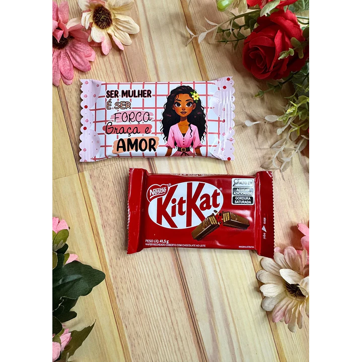 Arquivo Kit Kat Dia da Mulher Kit Digital em Studio Pdf e Png 3