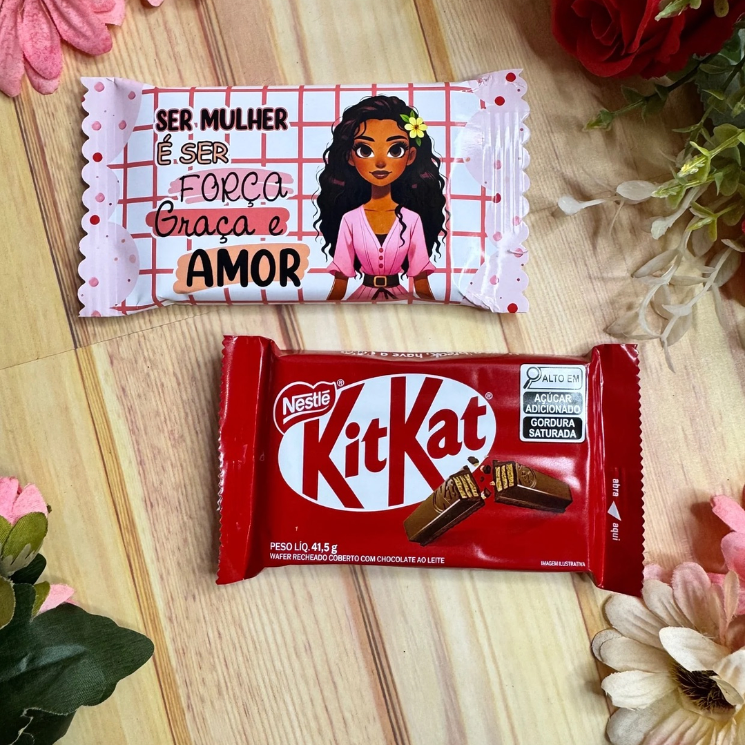 Arquivo Kit Kat Dia da Mulher Kit Digital em Studio Pdf e Png 3