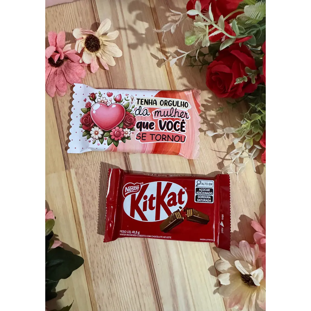 Arquivo Kit Kat Dia da Mulher Kit Digital em Studio Pdf e Png 5