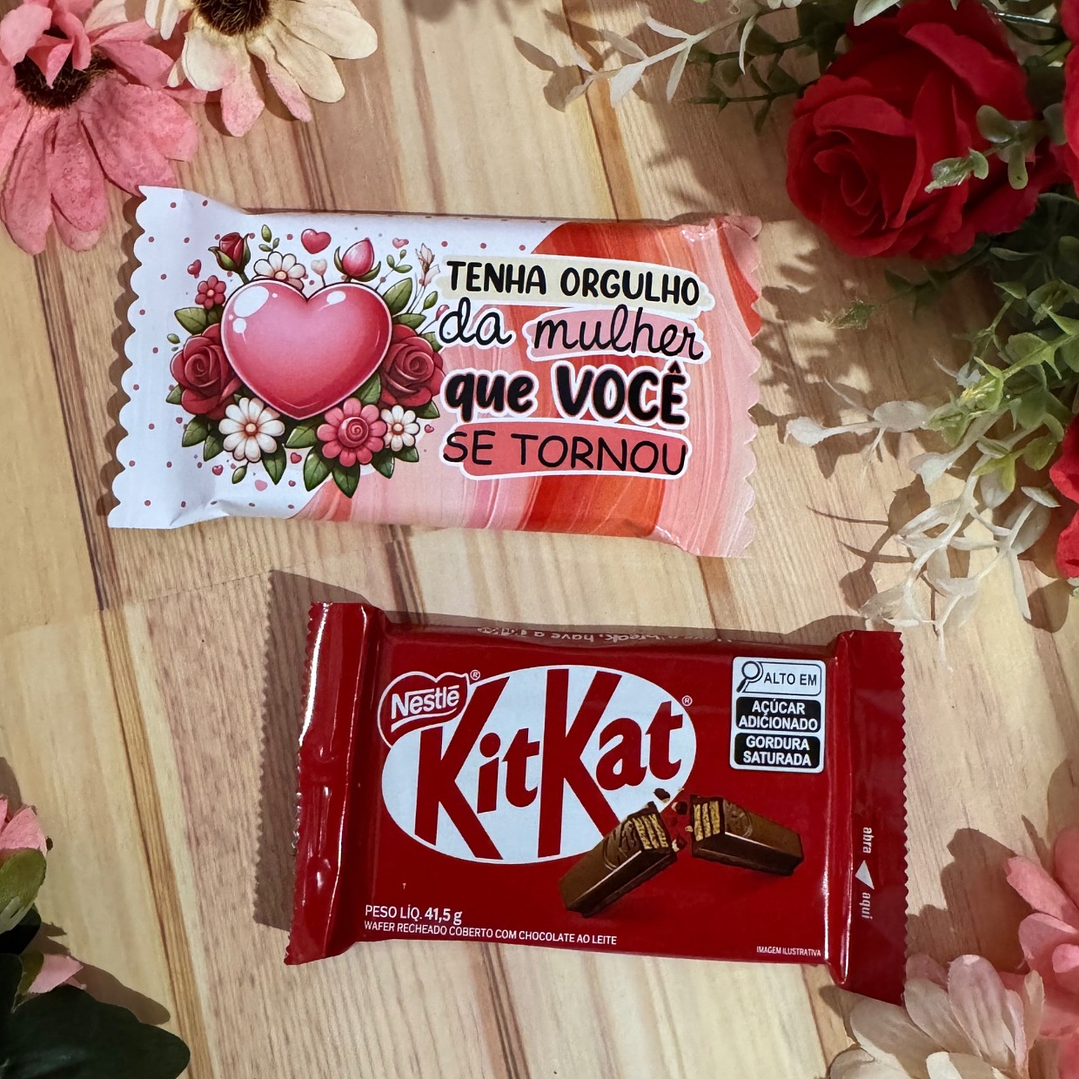 Arquivo Kit Kat Dia da Mulher Kit Digital em Studio Pdf e Png 5