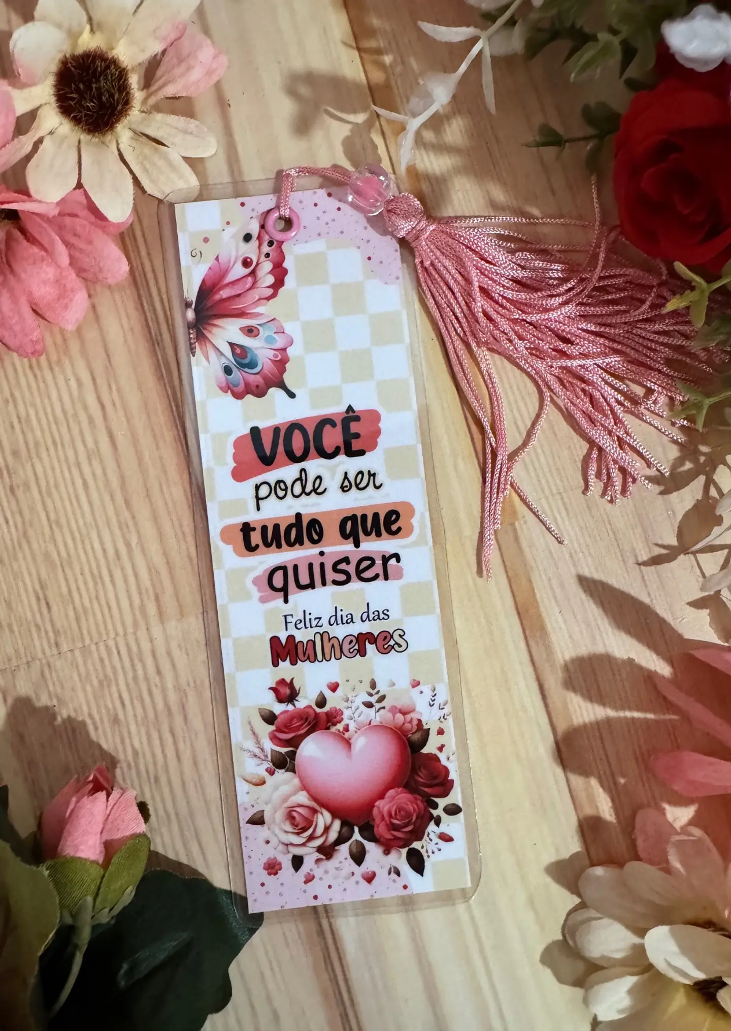 Arquivo Marca Pagina Dia da Mulher Kit Digital em Studio Pdf e Png 2