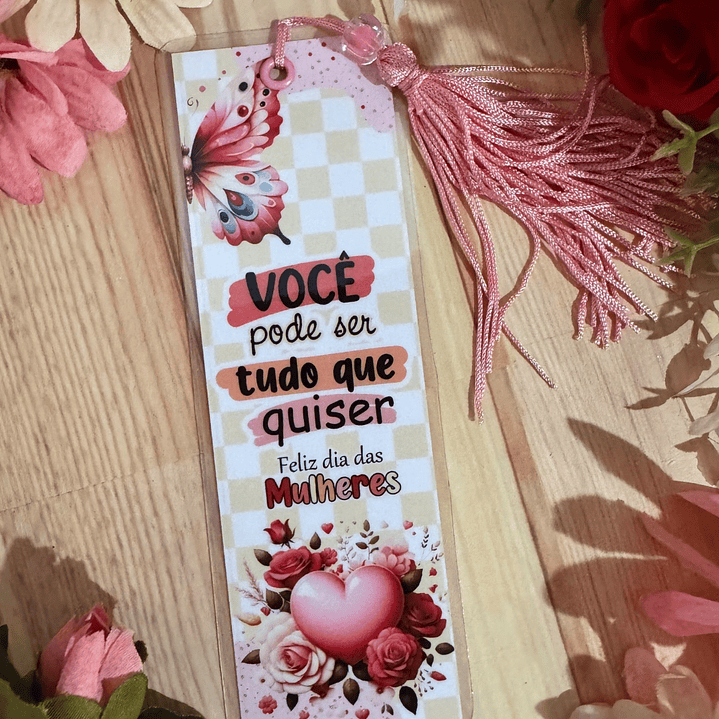 Arquivo Marca Pagina Dia da Mulher Kit Digital em Studio Pdf e Png 2