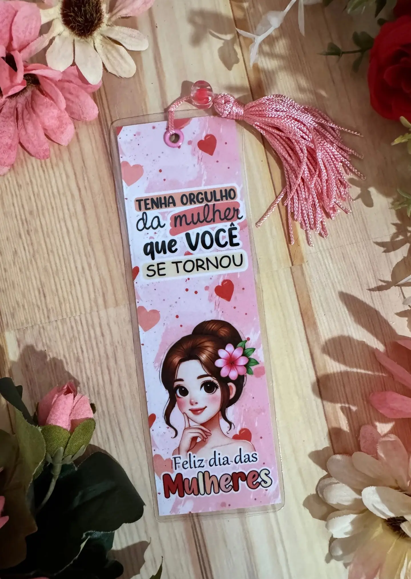 Arquivo Marca Pagina Dia da Mulher Kit Digital em Studio Pdf e Png 3