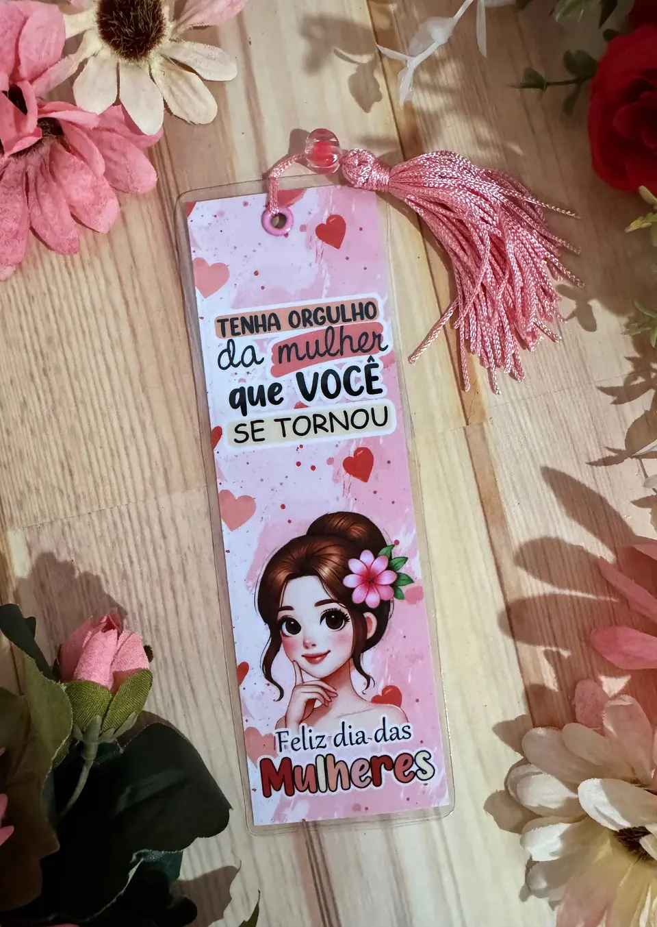 Arquivo Marca Pagina Dia da Mulher Kit Digital em Studio Pdf e Png 3