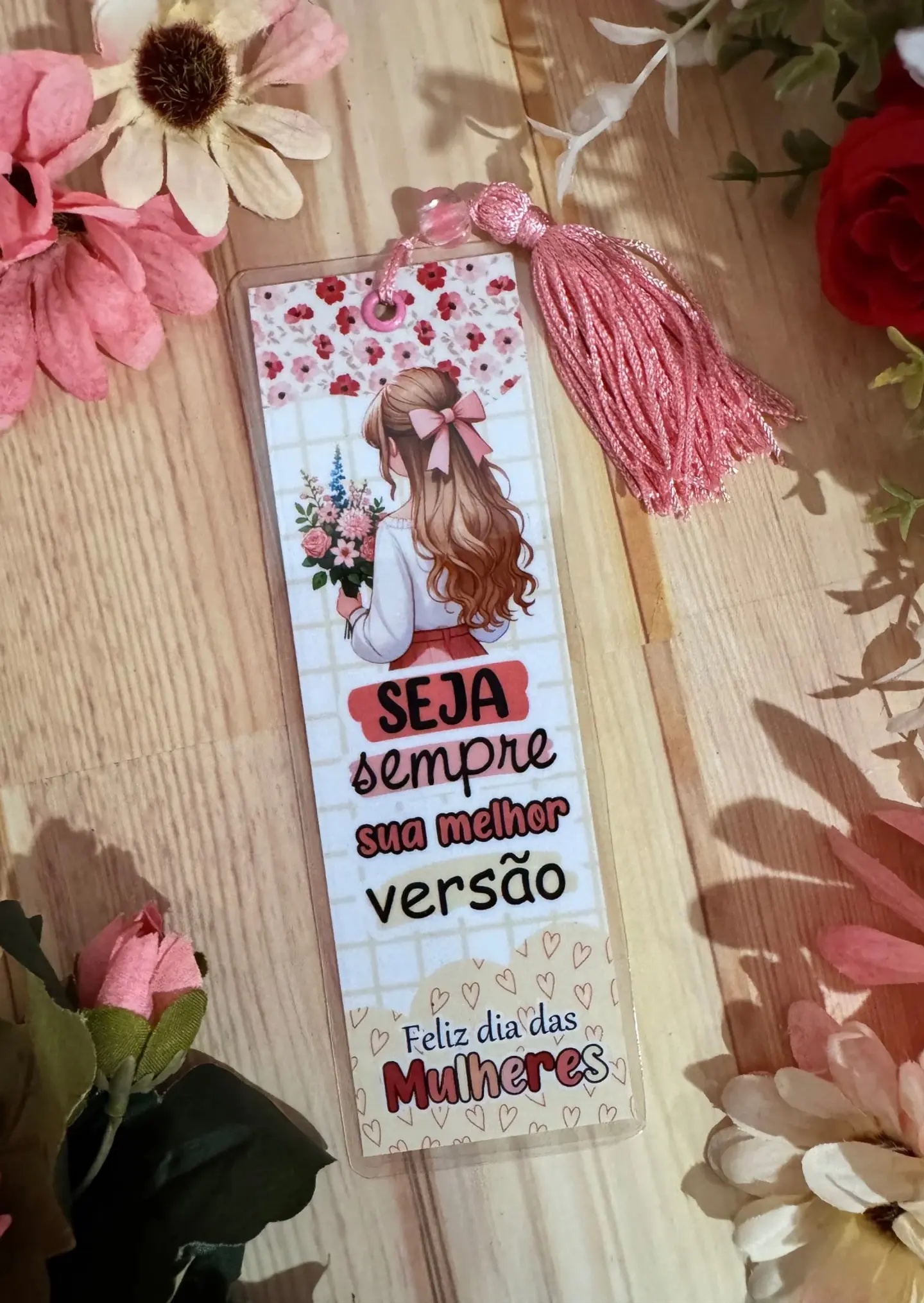 Arquivo Marca Pagina Dia da Mulher Kit Digital em Studio Pdf e Png 4