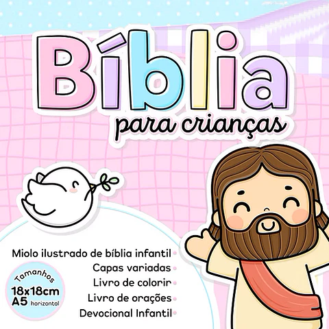 Kit Digital Biblia para Crianças em Pdf