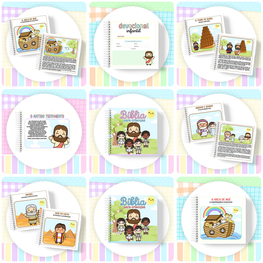 Kit Digital Biblia para Crianças em Pdf 2