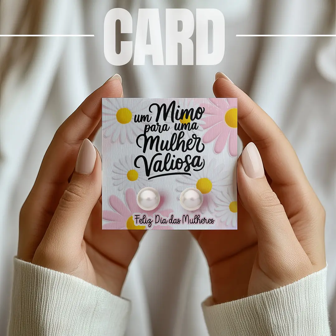 Kit Digital Cards Dia das Mulheres em Png 7
