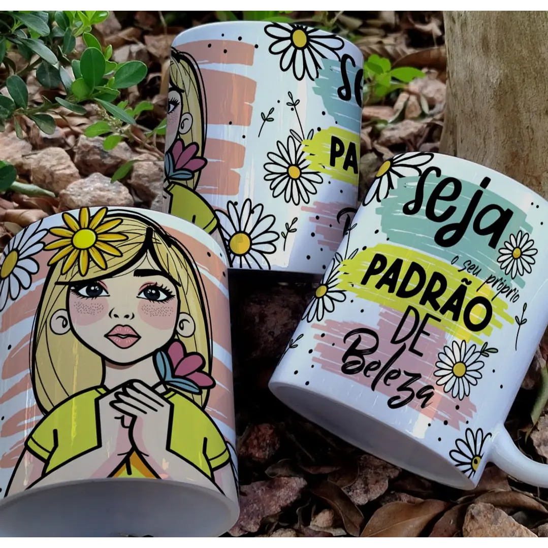 15 Artes para Caneca Padrão de Beleza Arquivo em Jpg 5