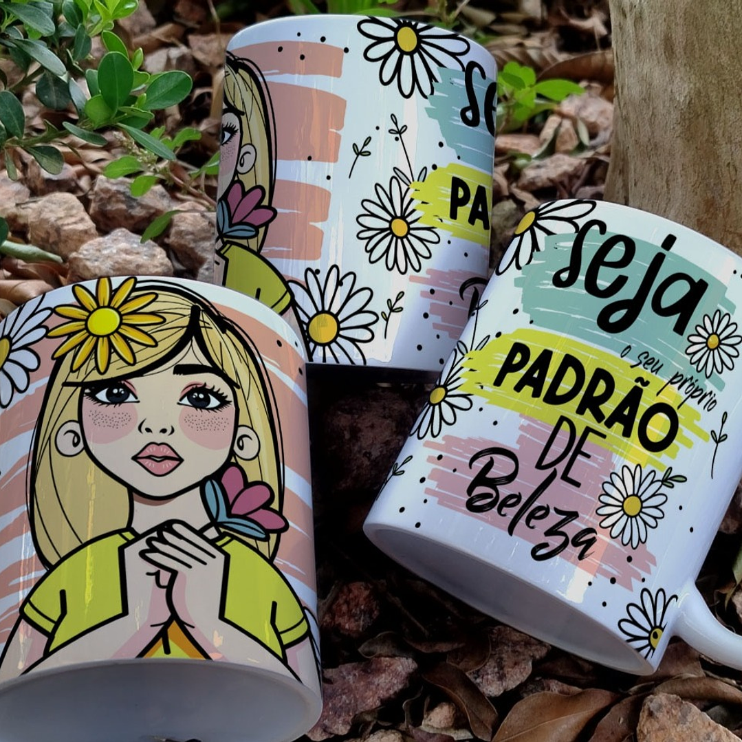 15 Artes para Caneca Padrão de Beleza Arquivo em Jpg 5