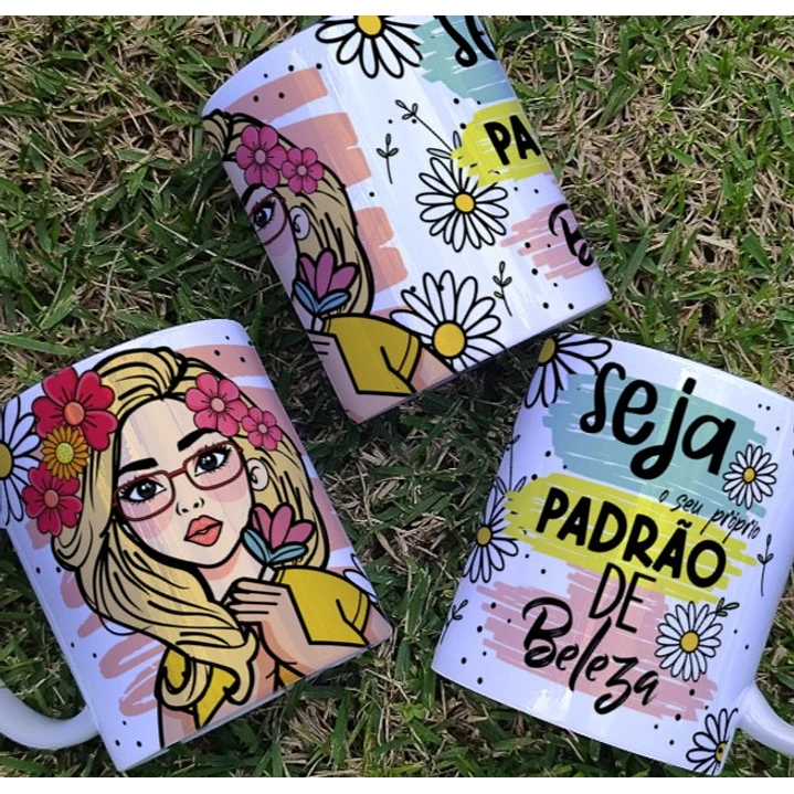 15 Artes para Caneca Padrão de Beleza Arquivo em Jpg 15