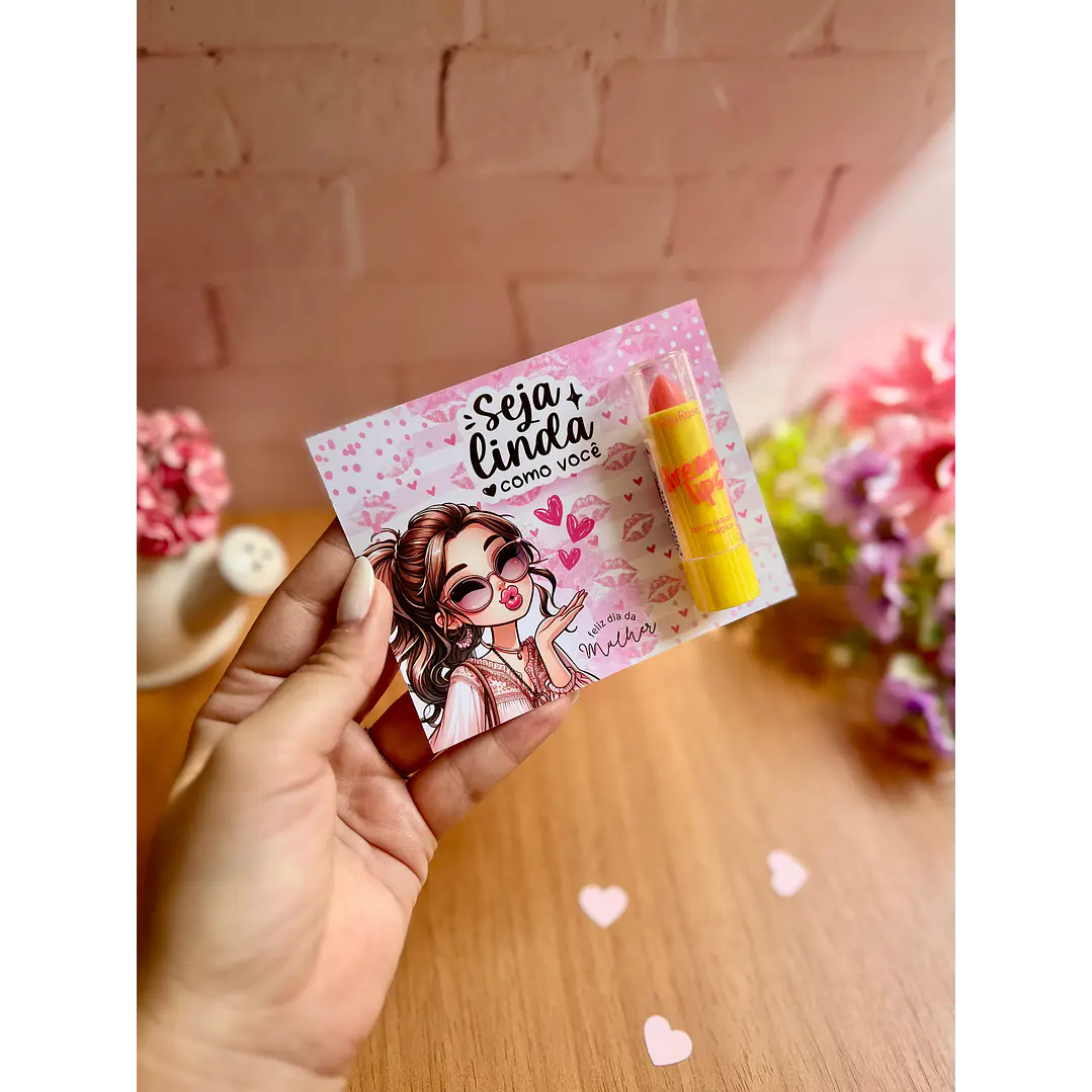 Arquivo de Corte Card Versatil Dia da Mulher Kit Digital em Pdf e Png 3