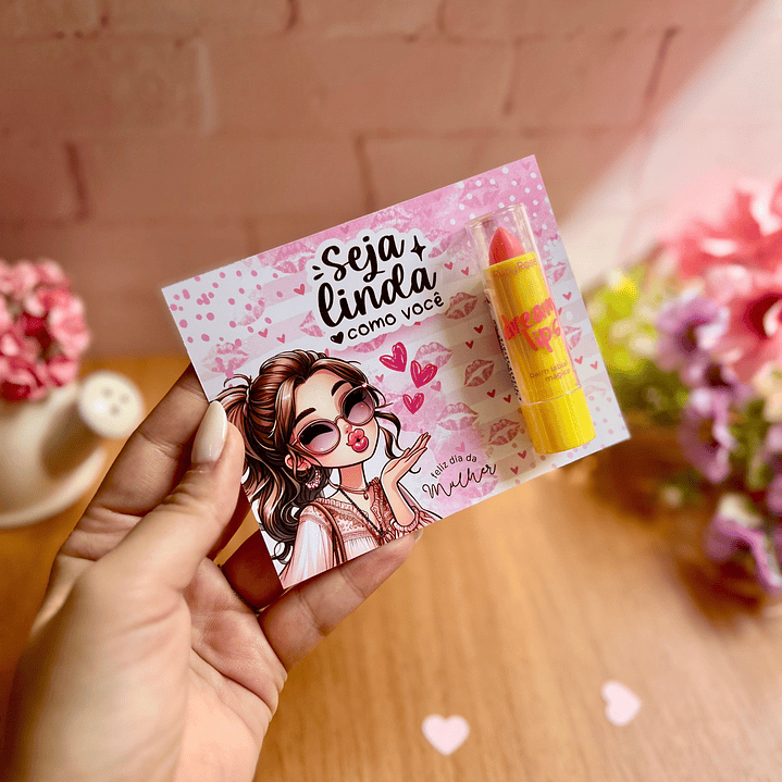 Arquivo de Corte Card Versatil Dia da Mulher Kit Digital em Pdf e Png 3