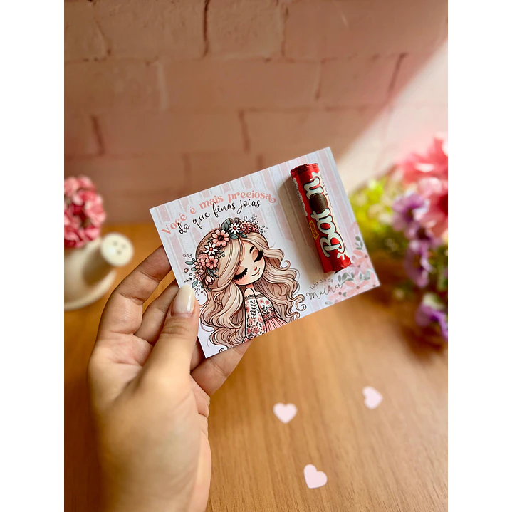 Arquivo de Corte Card Versatil Dia da Mulher Kit Digital em Pdf e Png 4