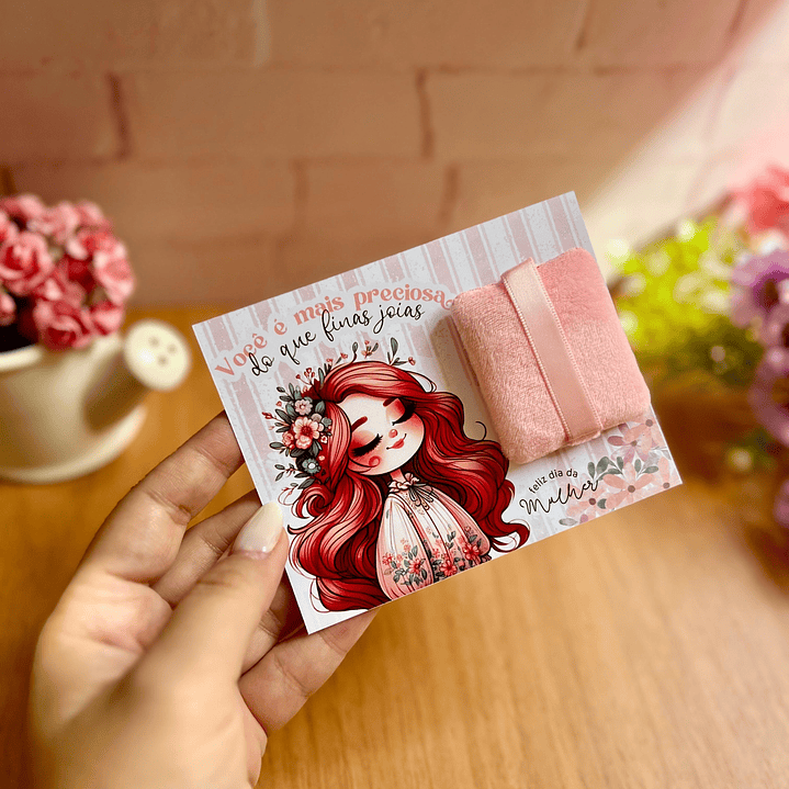 Arquivo de Corte Card Versatil Dia da Mulher Kit Digital em Pdf e Png 5