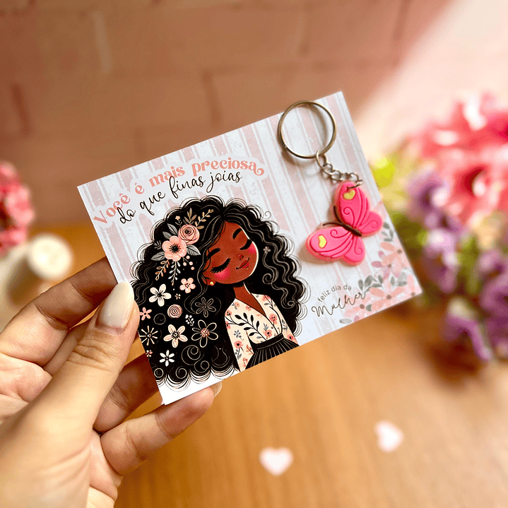 Arquivo de Corte Card Versatil Dia da Mulher Kit Digital em Pdf e Png 6