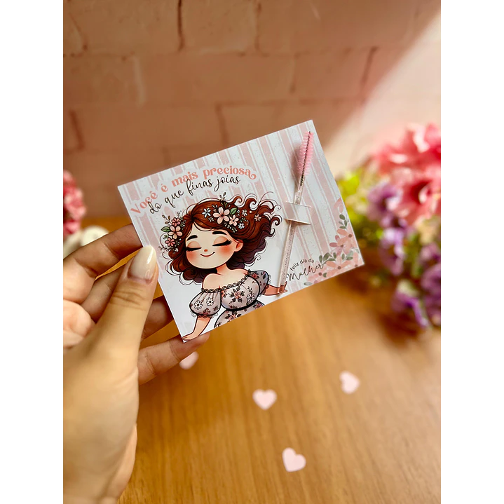 Arquivo de Corte Card Versatil Dia da Mulher Kit Digital em Pdf e Png 8