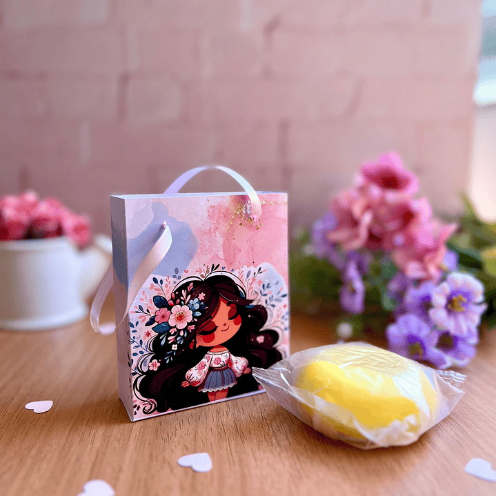 Arquivo de Corte Sacolinha Dia da Mulher Kit Digital em Pdf e Png 2