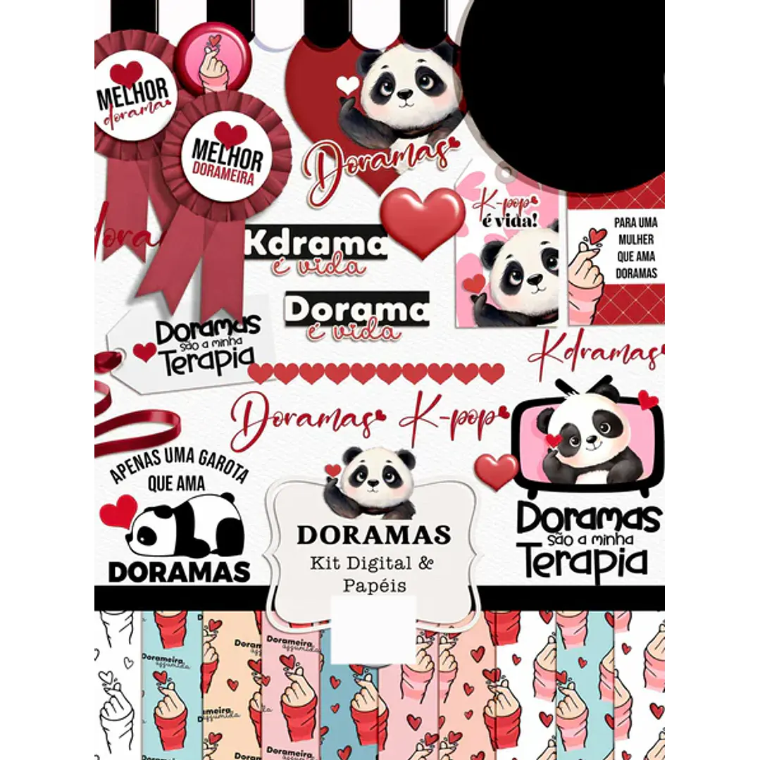 Kit Digital Doramas Png 1