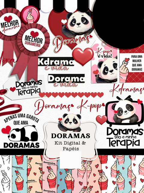 Kit Digital Doramas Png