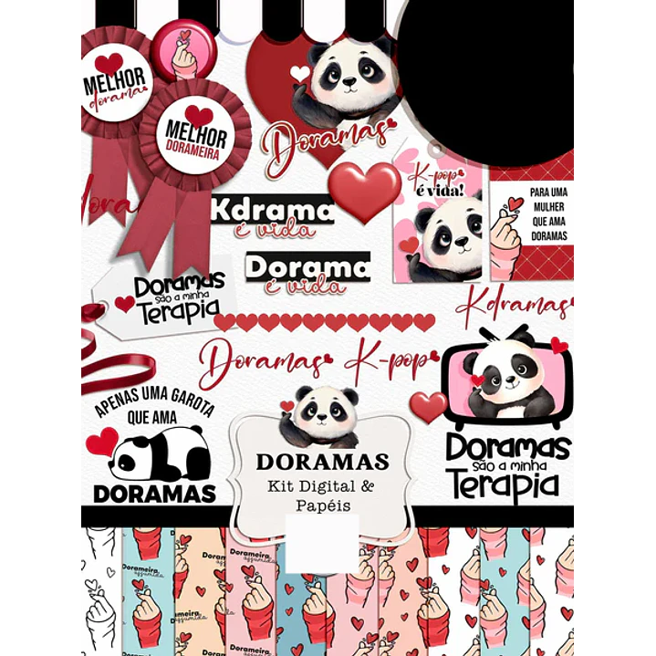 Kit Digital Doramas Png 1