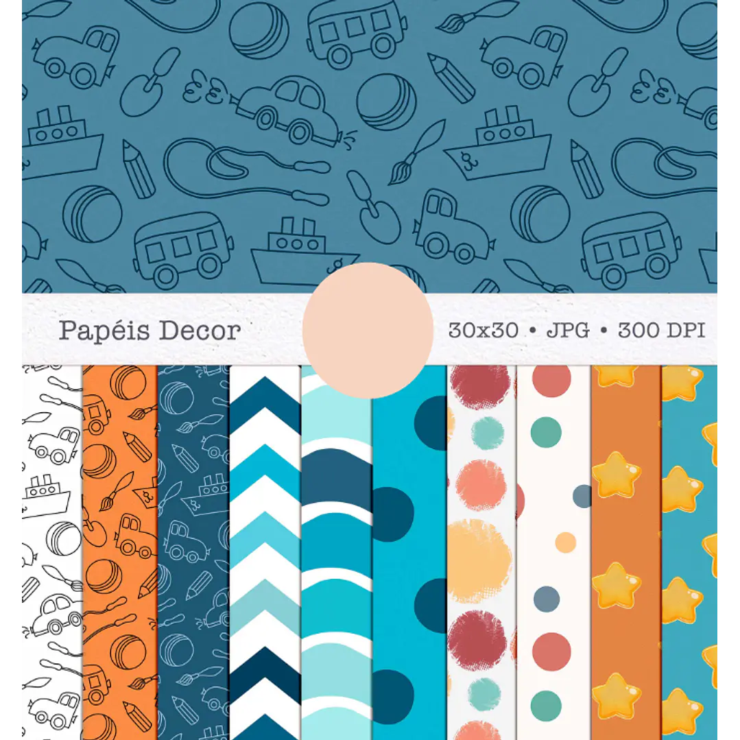 Kit Digital Meninos Little Boys Png  2