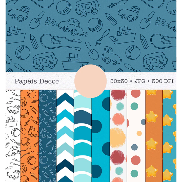 Kit Digital Meninos Little Boys Png  2